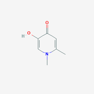 molecular formula C7H9NO2 B2591506 5-hydroxy-1,2-dimethyl-4(1H)-pyridinone CAS No. 60403-96-5