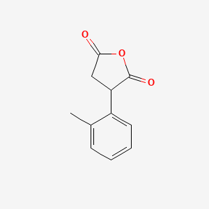 molecular formula C11H10O3 B2591533 3-(2-Methylphenyl)oxolane-2,5-dione CAS No. 91344-79-5
