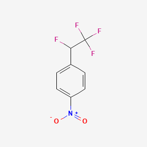 1-Nitro-4-(1,2,2,2-tetrafluoroethyl)benzene