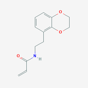 N-[2-(2,3-Dihydro-1,4-benzodioxin-5-yl)ethyl]prop-2-enamide