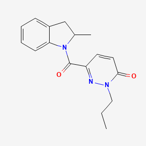 6-(2-methylindoline-1-carbonyl)-2-propylpyridazin-3(2H)-one