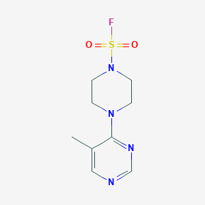 4-(5-Methylpyrimidin-4-yl)piperazine-1-sulfonyl fluoride