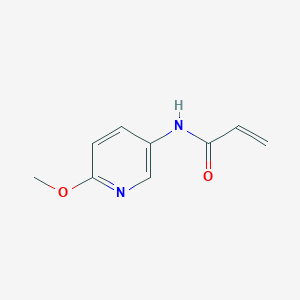 N-(6-methoxypyridin-3-yl)prop-2-enamide
