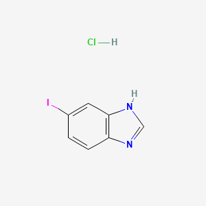 6-Iodo-1H-benzimidazole;hydrochloride