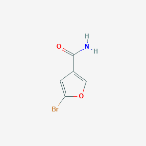 5-Bromofuran-3-carboxamide
