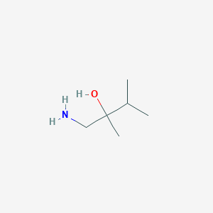 molecular formula C6H15NO B2591859 1-Amino-2,3-dimethylbutan-2-ol CAS No. 1154150-76-1