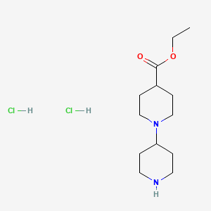 Ethyl 1,4'-bipiperidine-4-carboxylate dihydrochloride