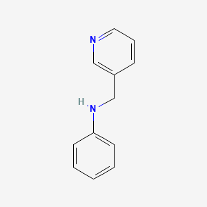 molecular formula C12H12N2 B2592102 N-(pyridin-3-ylmethyl)aniline CAS No. 73570-11-3