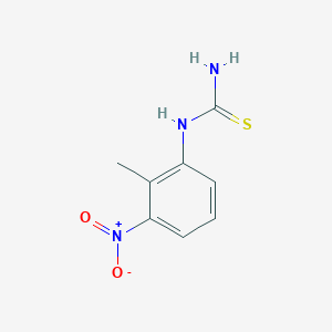 molecular formula C8H9N3O2S B2592157 (2-Methyl-3-nitrophenyl)thiourea CAS No. 691884-60-3