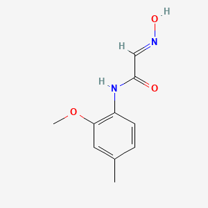 (2E)-2-(N-hydroxyimino)-N-(2-methoxy-4-methylphenyl)acetamide