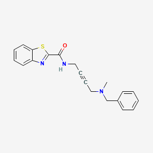 N-(4-(benzyl(methyl)amino)but-2-yn-1-yl)benzo[d]thiazole-2-carboxamide