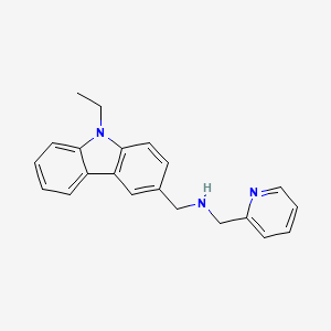 molecular formula C21H21N3 B2592302 cmp-5 