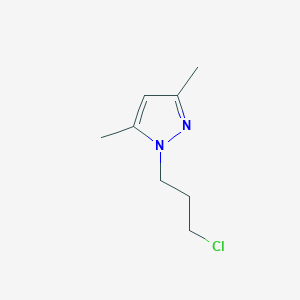 1-(3-chloropropyl)-3,5-dimethyl-1H-pyrazole