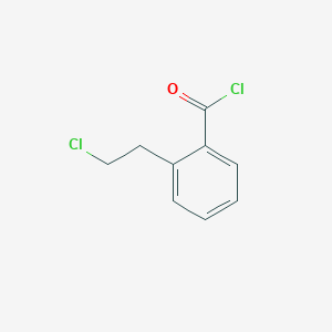 Benzoyl chloride, 2-(2-chloroethyl)-