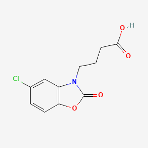 4-(5-Chloro-2-oxo-benzooxazol-3-yl)-butyric acid