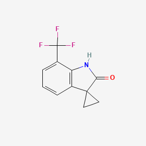 7'-(Trifluoromethyl)spiro[cyclopropane-1,3'-indolin]-2'-one