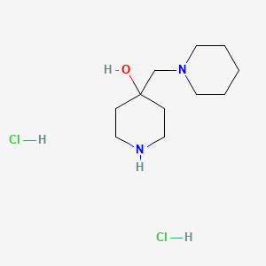 4-(Piperidin-1-ylmethyl)piperidin-4-ol dihydrochloride