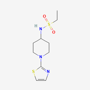N-(1-(thiazol-2-yl)piperidin-4-yl)ethanesulfonamide
