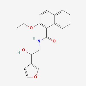 2-ethoxy-N-(2-(furan-3-yl)-2-hydroxyethyl)-1-naphthamide