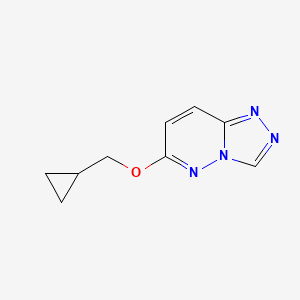 6-(Cyclopropylmethoxy)-[1,2,4]triazolo[4,3-b]pyridazine