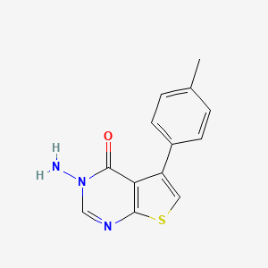 3-amino-5-(4-methylphenyl)thieno[2,3-d]pyrimidin-4(3H)-one
