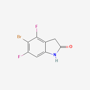 5-Bromo-4,6-difluoro-2,3-dihydro-1H-indol-2-one