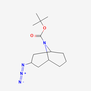 Tert-butyl 3-azido-9-azabicyclo[3.3.1]nonane-9-carboxylate