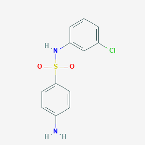 4-amino-N-(3-chlorophenyl)benzenesulfonamide