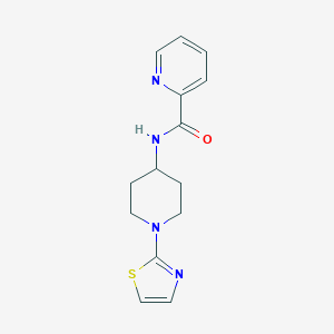 N-(1-(thiazol-2-yl)piperidin-4-yl)picolinamide