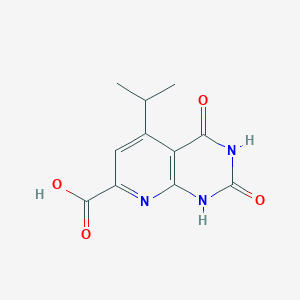 5-Isopropyl-2,4-dioxo-1,2,3,4-tetrahydropyrido[2,3-d]pyrimidine-7-carboxylic acid