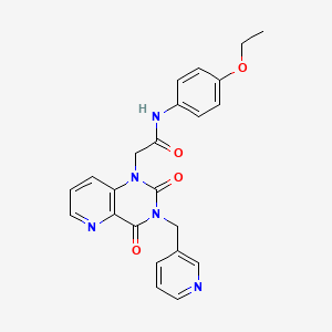 2-(2,4-dioxo-3-(pyridin-3-ylmethyl)-3,4-dihydropyrido[3,2-d]pyrimidin-1(2H)-yl)-N-(4-ethoxyphenyl)acetamide