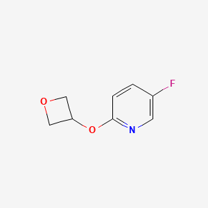 5-Fluoro-2-(oxetan-3-yloxy)pyridine