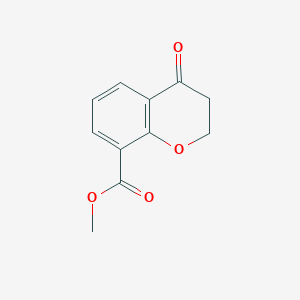molecular formula C11H10O4 B2592810 Methyl 4-oxochroman-8-carboxylate CAS No. 91344-89-7