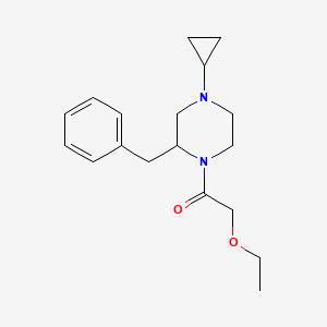 1-(2-Benzyl-4-cyclopropylpiperazin-1-yl)-2-ethoxyethanone