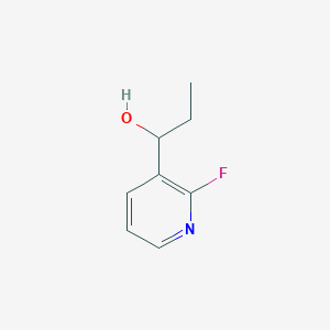 3-Pyridinemethanol, alpha-ethyl-2-fluoro-