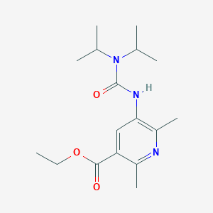 Ethyl 5-(3,3-diisopropylureido)-2,6-dimethylnicotinate