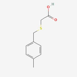 molecular formula C10H12O2S B2593299 [(4-Methylbenzyl)thio]acetic acid CAS No. 58511-20-9
