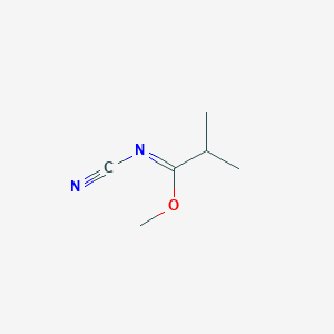 methyl N-cyano-2-methylpropanimidate