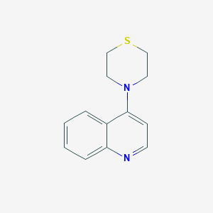 4-(Quinolin-4-yl)thiomorpholine