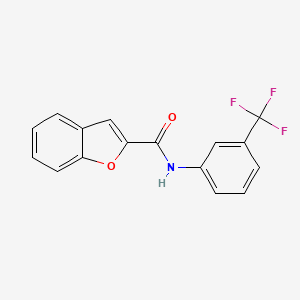 N-[3-(trifluoromethyl)phenyl]-1-benzofuran-2-carboxamide