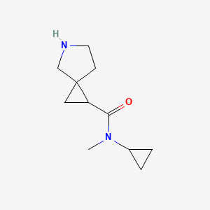 N-Cyclopropyl-N-methyl-5-azaspiro[2.4]heptane-2-carboxamide
