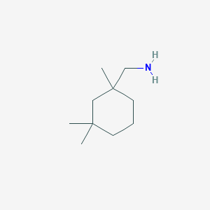 molecular formula C10H21N B2593488 (1,3,3-三甲基环己基)甲胺 CAS No. 53060-57-4