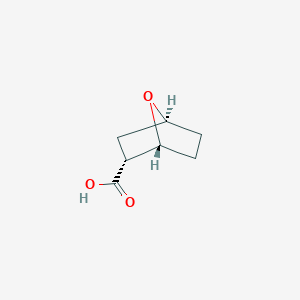 molecular formula C7H10O3 B2593538 exo-7-Oxabicyclo(2.2.1)heptane-2-carboxylic acid CAS No. 937053-06-0