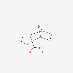 molecular formula C11H16O2 B2593554 tricyclo[5.2.1.0,2,6]decane-2-carboxylic acid CAS No. 148810-36-0