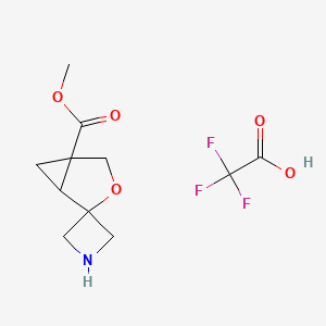 Methyl 3'-oxaspiro[azetidine-3,2'-bicyclo[3.1.0]hexane]-5'-carboxylate 2,2,2-trifluoroacetate