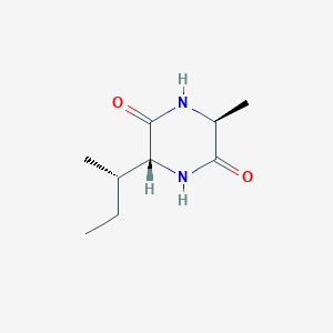 (3R,6S)-3-[(2S)-Butan-2-yl]-6-methylpiperazine-2,5-dione