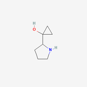 1-Pyrrolidin-2-ylcyclopropanol