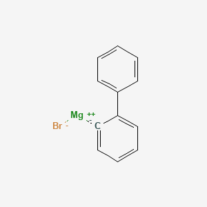 molecular formula C12H9BrMg B2593656 2-Biphenylmagnesium bromide CAS No. 3315-91-1; 82214-69-5