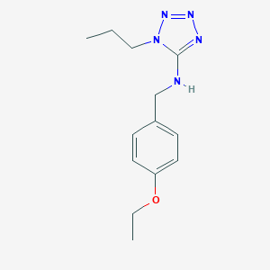 molecular formula C13H19N5O B259383 N-(4-ethoxybenzyl)-1-propyl-1H-tetrazol-5-amine 