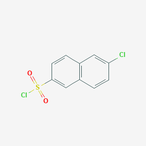 molecular formula C10H6Cl2O2S B025940 6-Chloro-2-Naphthylsulfonyl Chloride CAS No. 102153-63-9